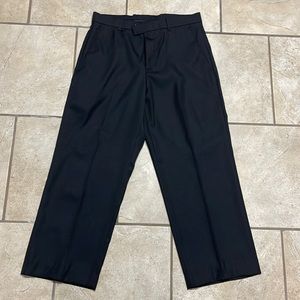 30x 30 perry ellis portfolio black dress pant